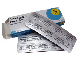 Temazepam 20 mg (Restoril)