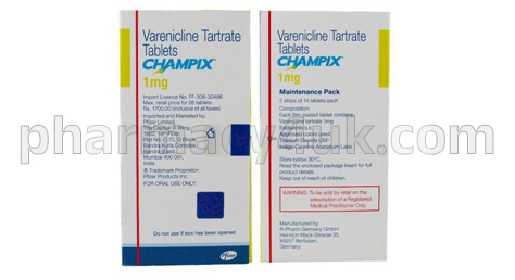 Varenicline 1 mg (Champix)